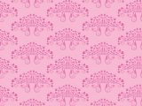 Pink seamless pattern with floral ornament for making damask wallpapers and textile print. Vintage style. Vector illustration.